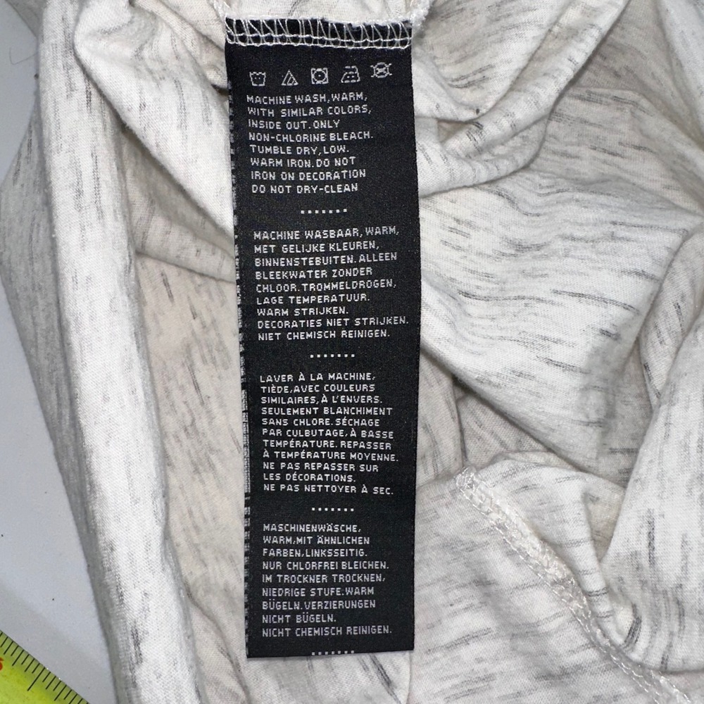 Harley Davidson Womens Black‎ Lace Sleeve Raglan Graphic T Shirt Size L - Picture 9 of 9